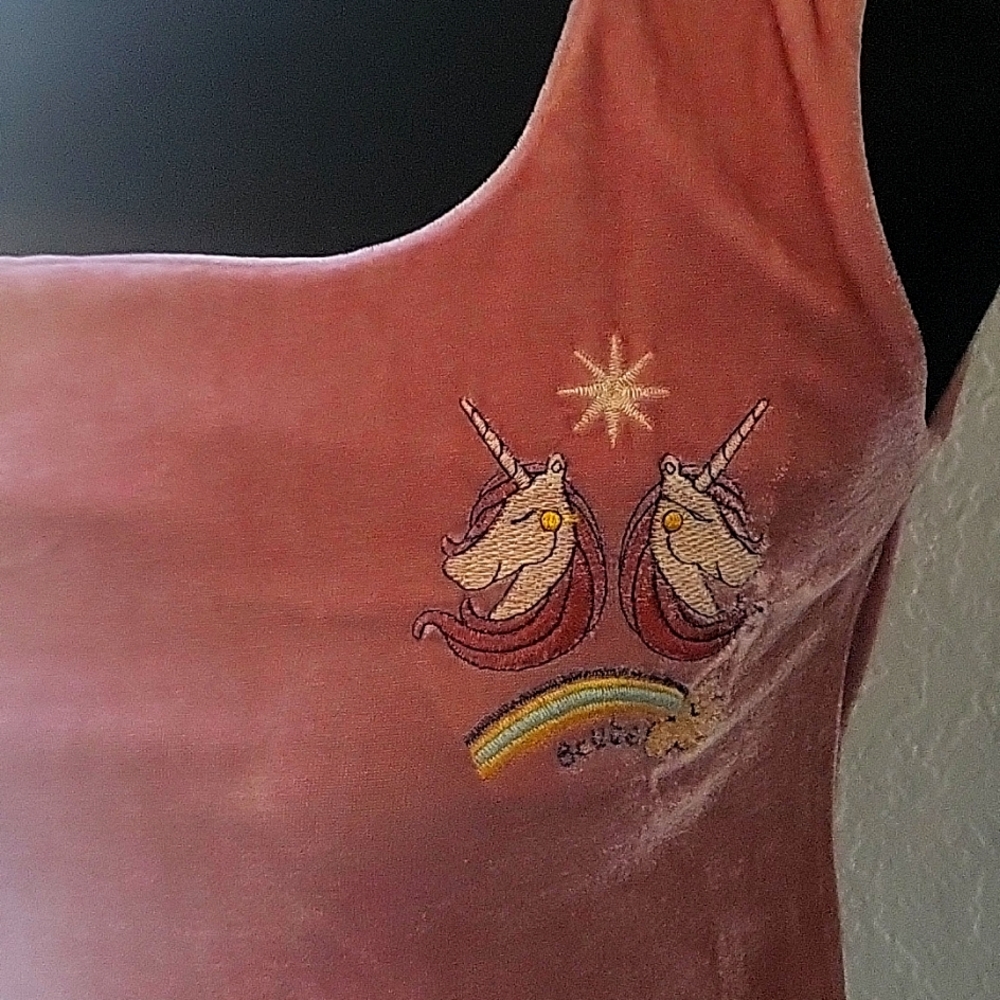 Vintage velvet top